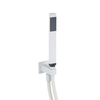 Paffoni ZDUP095BO – Ensemble douchette avec sortie d'eau encastrée Blanc Mat
