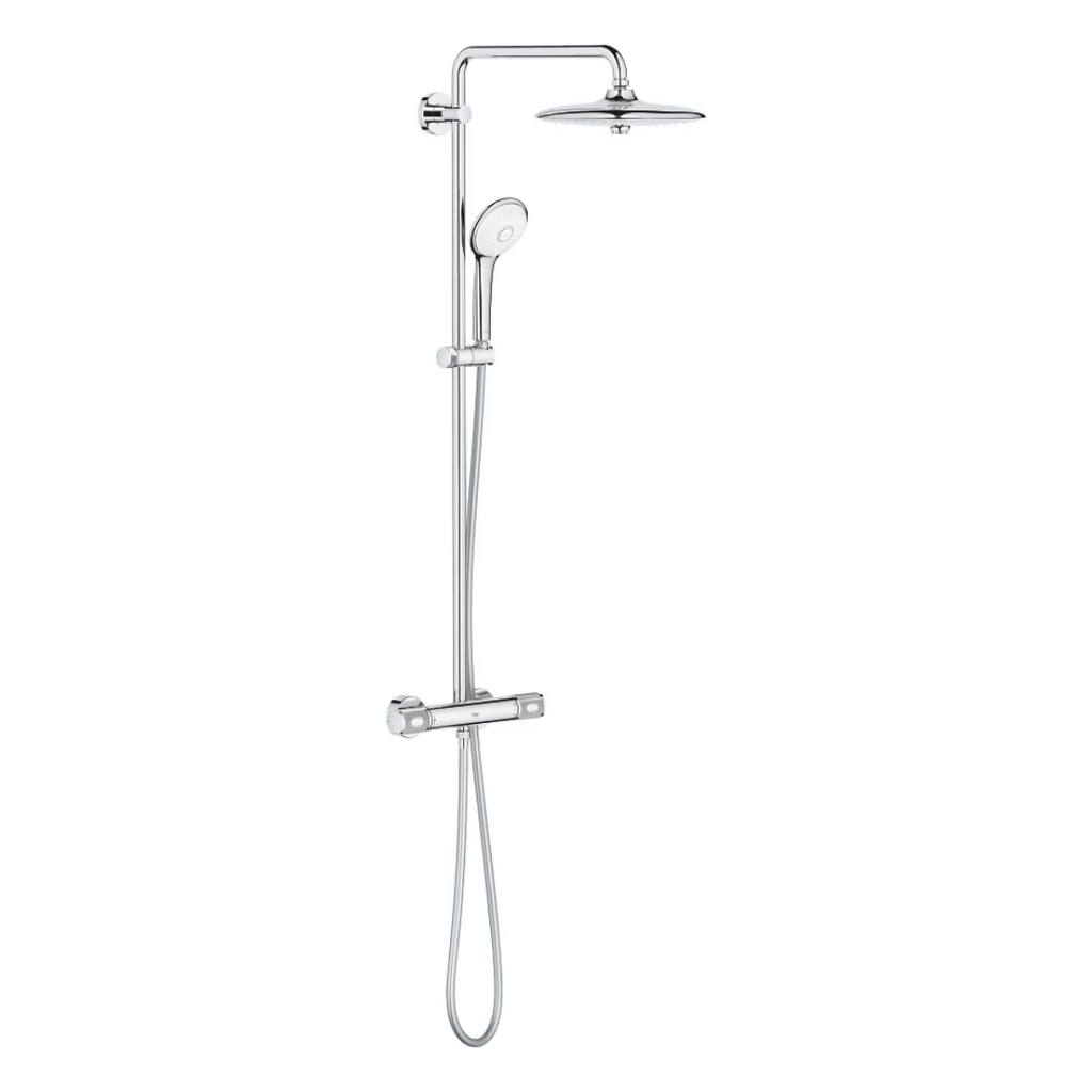 Grohe Euphoria System 260 – Colonne de douche thermostatique chromée – Réf. 27615002