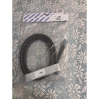 Hansa 4446030033 – Flexible de douche 175 cm Noir Mat anti-torsion