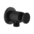 Paffoni ZSUP031 – Raccord mural avec support de douche intégré – Noir Mat